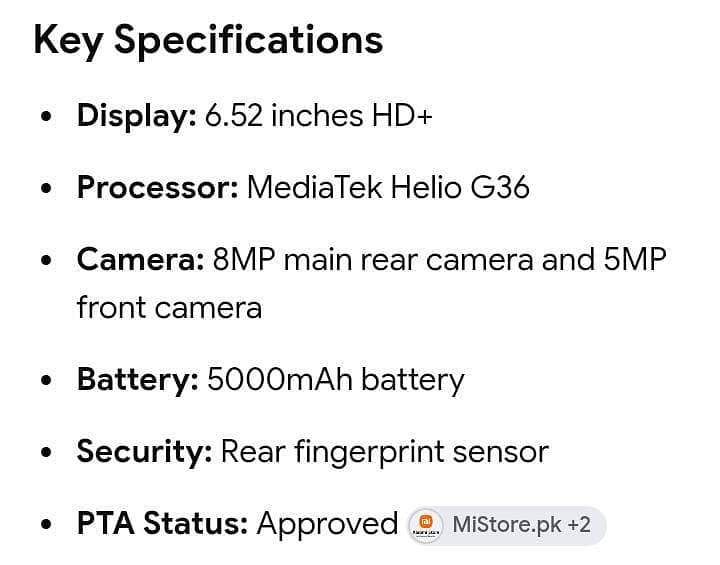Xiaomi Redmi A2 Plus 4