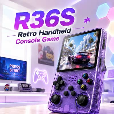 R36S Retro Handheld Console Game For Kids & Adults (R36S)