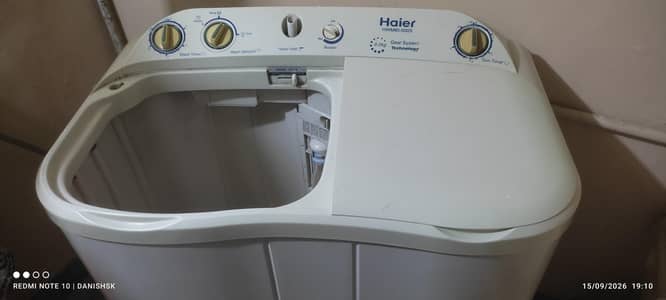 Haier semi automatic washing machine for sale