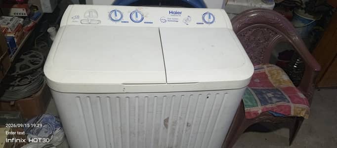 Haier washing machine