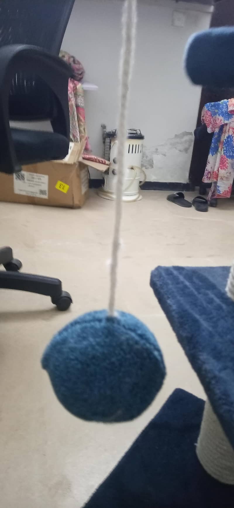 Multi-Level Blue Cat Tree & Scratching Post 3