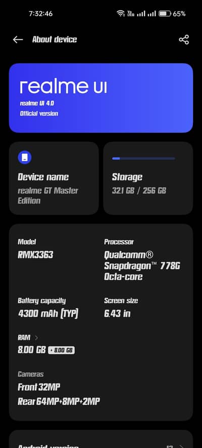 Realme GT Master Edition