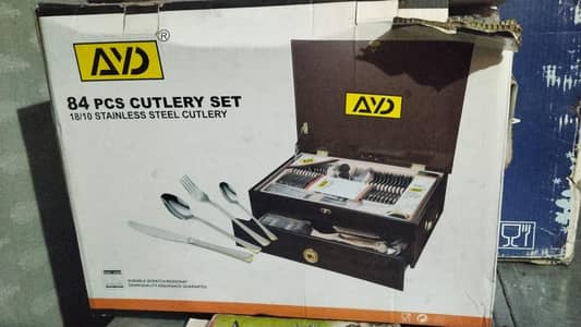 AYD 84 Pcs Premium Stainless Steel Cutlery Set | Brand New