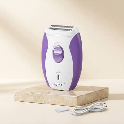 Kemei Women’s Electric Hair Shaver – Wet & Dry Hair Remover