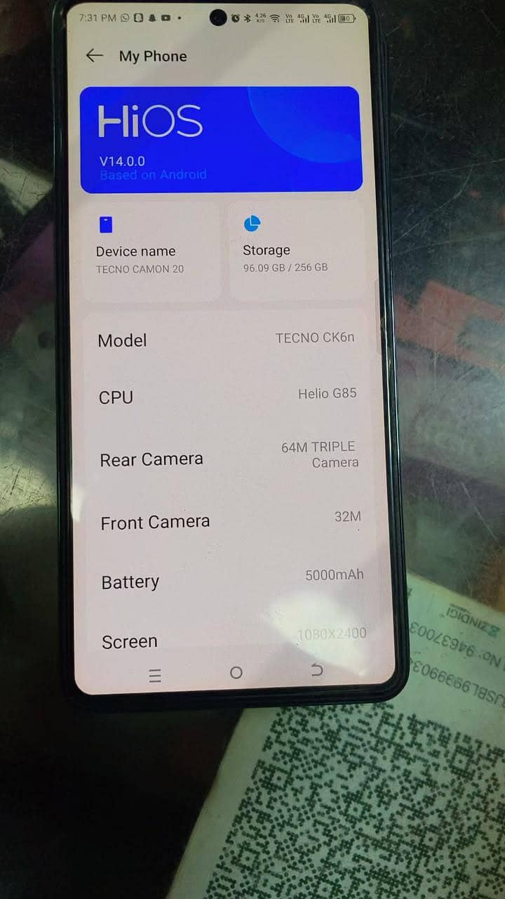 Tecno CAMON 20 2
