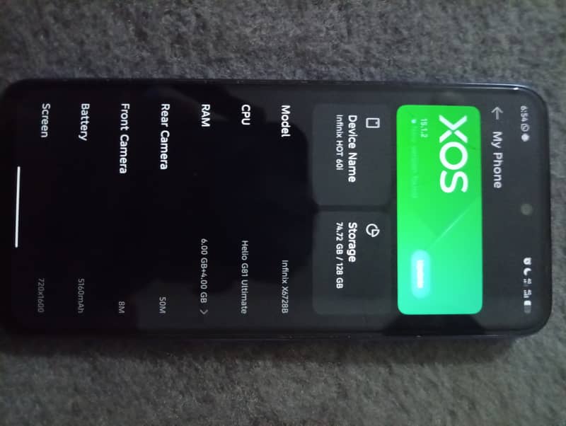 Infinx hot 60i 5