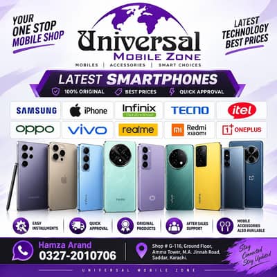 Infinix Mobiles on Easy Installments | PTA Approved