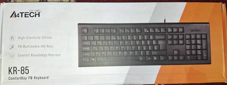 A4Tech KR-85 Keyboard  Original Box
