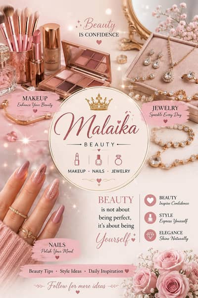 for jewellery and cosmetics