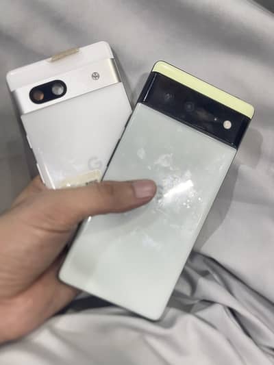 Google Pixel 7a panel and pixel 6 panel
