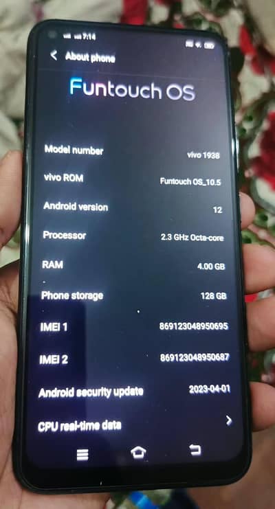 Vivo Y30 4/128 For Sale