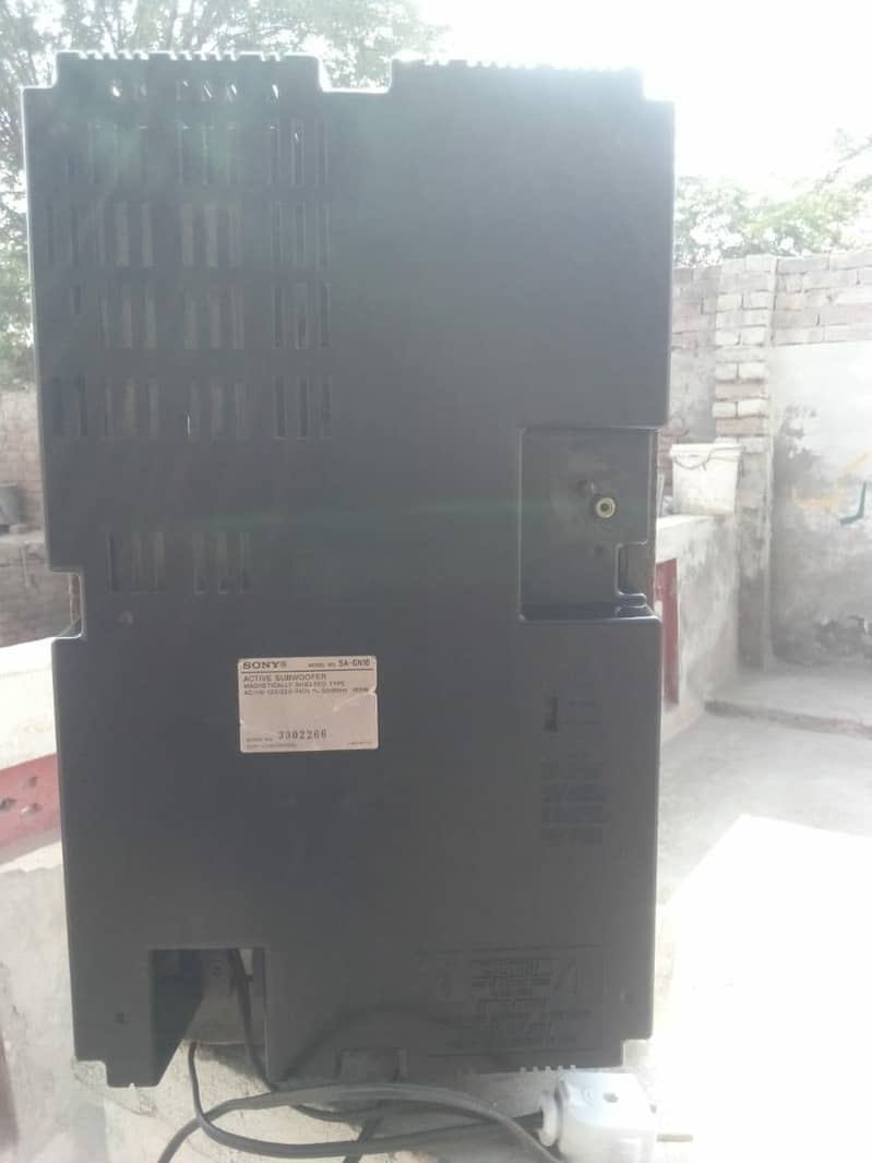sony active subwoofer 4
