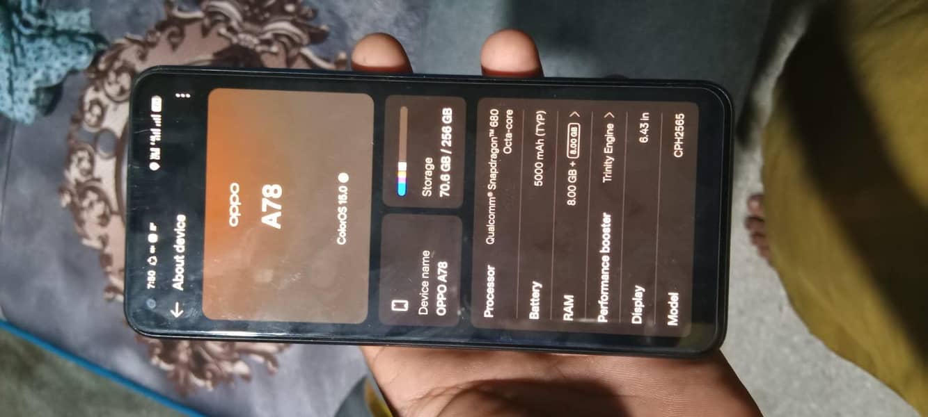 OPPO A78 3
