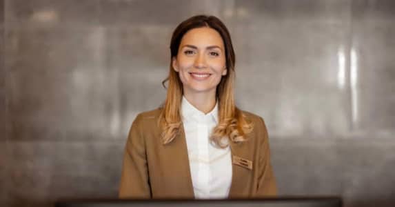 Job receptionist