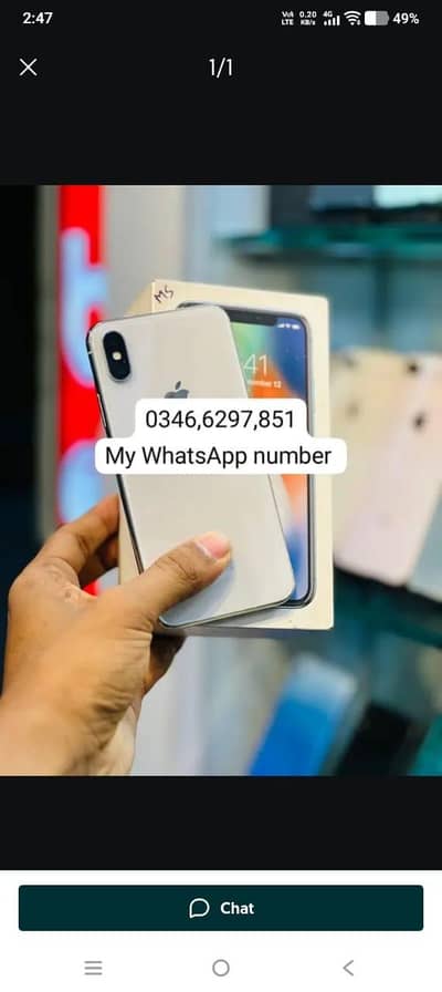 Apple iPhone X 256 GB