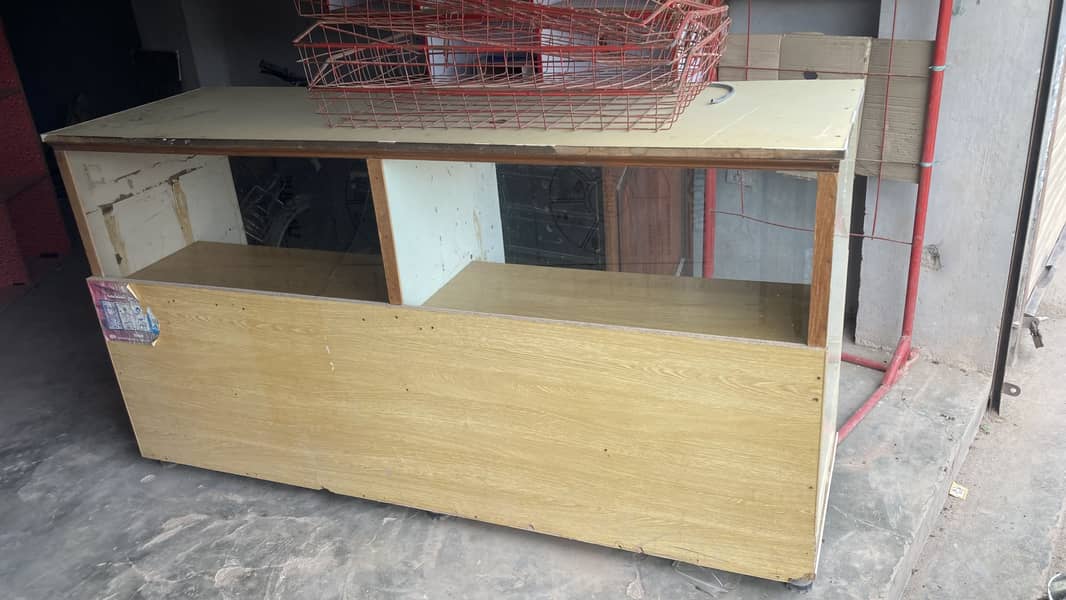 Counter and rack 1