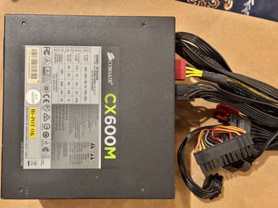 Corsair CX600M 600W Semi Modular Power Supply