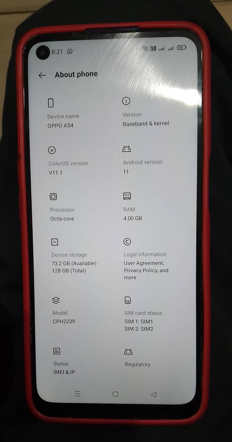 OPPO A54 6
