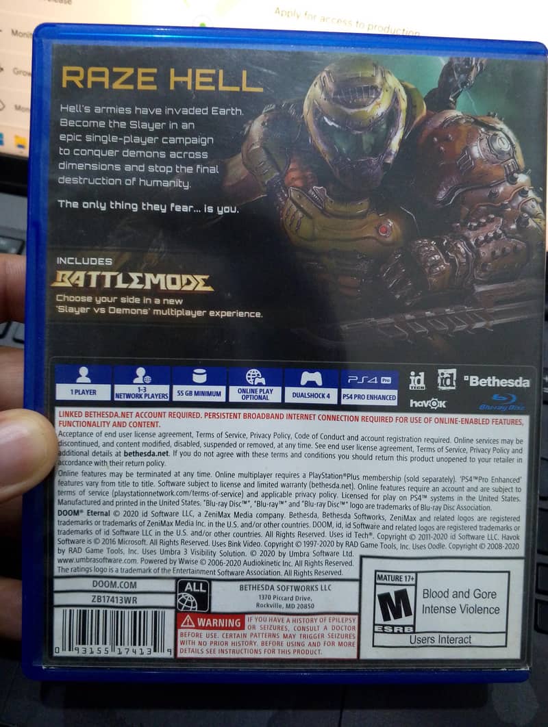 Doom Eternal Ps4 1