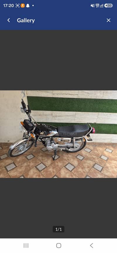 Honda 125 2026 Special Edition only 600 kilometers Punjab Registered