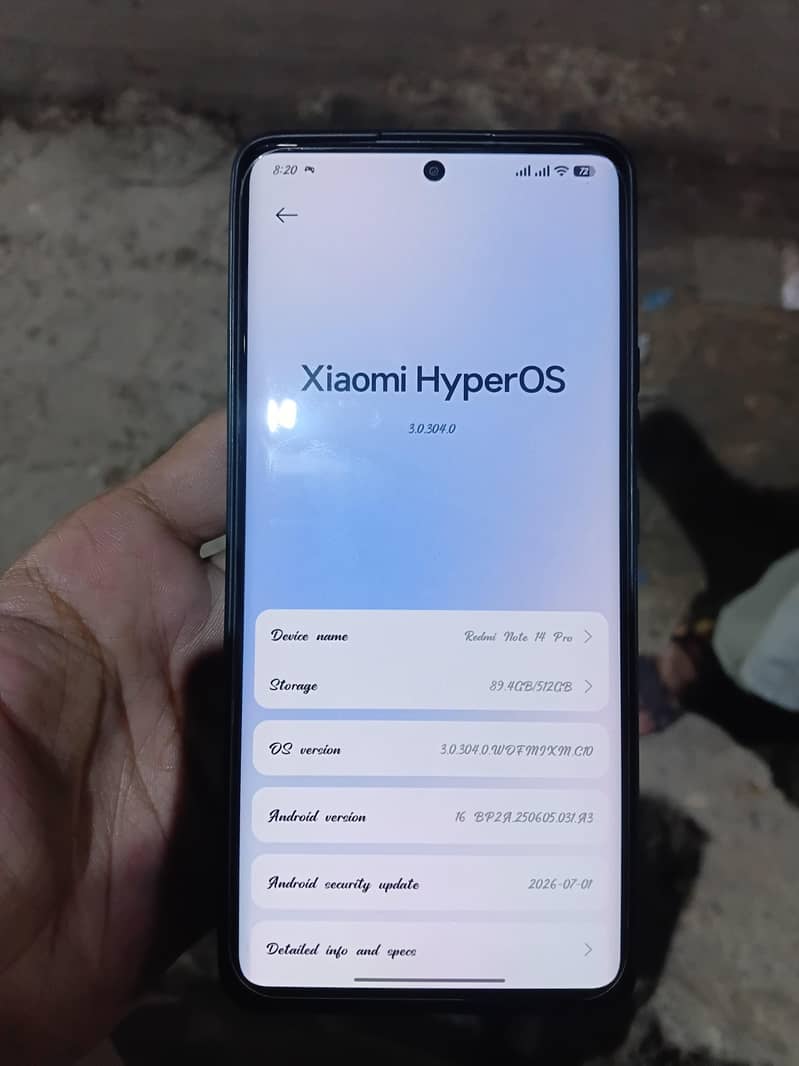 Xiaomi Redmi Note 14 Pro 1