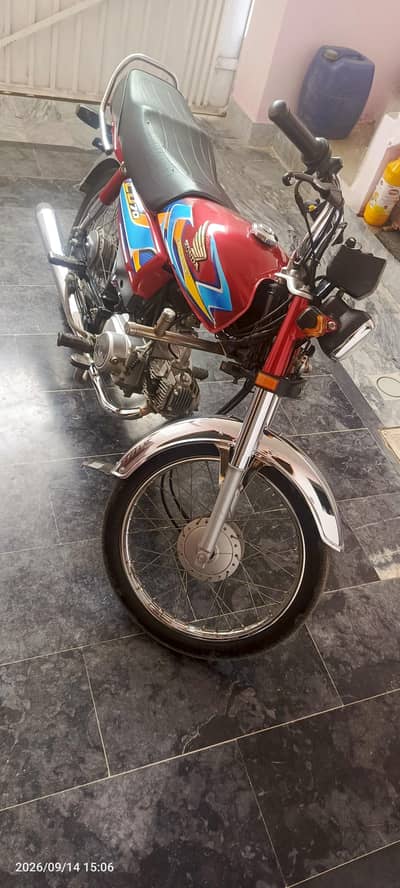 Honda CD 70 2026 model in registration
