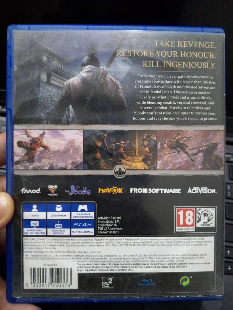 Sekiro Ps4 1