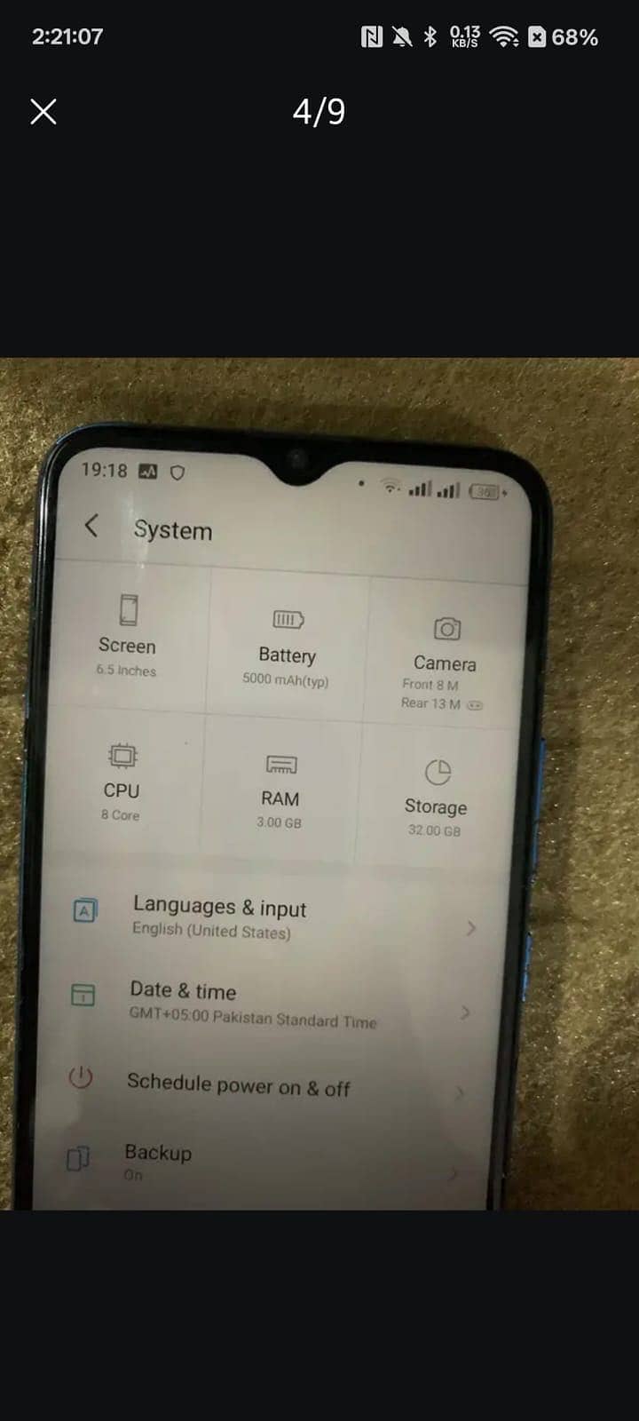 Itel Vision 1 3