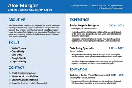 CV Design, Logo Vector, Visiting Card Service