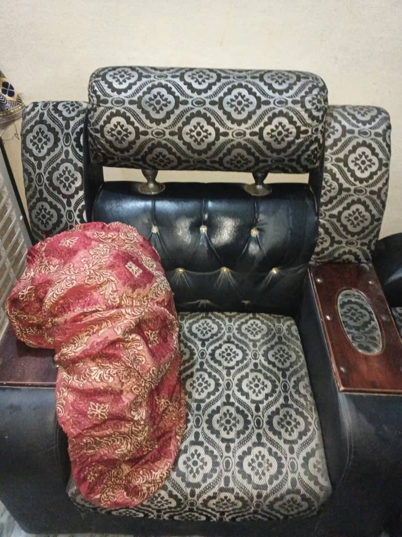sofa set with sofa cover 0