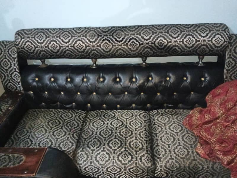 sofa set with sofa cover 1