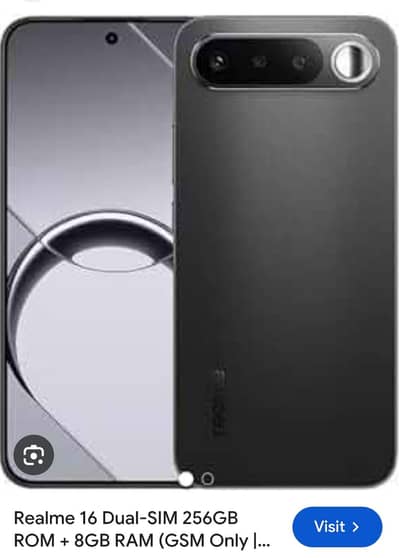 realme 16 5G complete box official pta approved