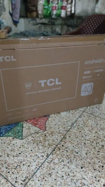 new LCD tcl 40 inch latest model new piece