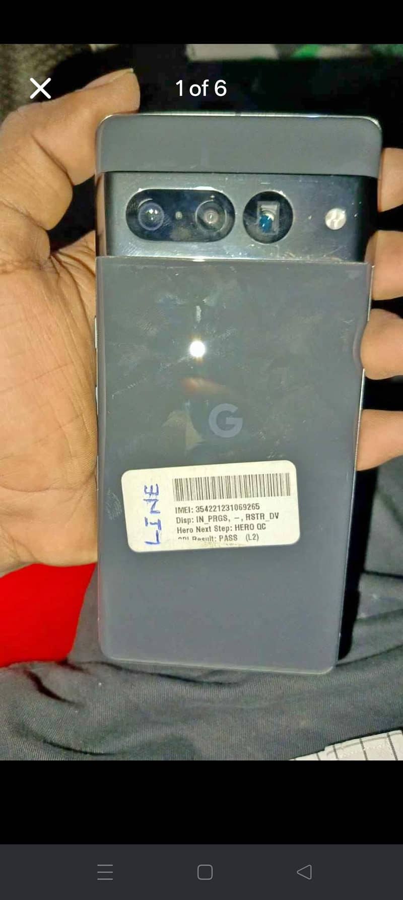 Pixel 7 pro Approved 1