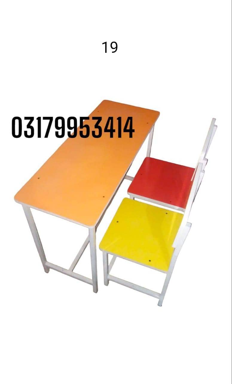 classroom school study chair 12