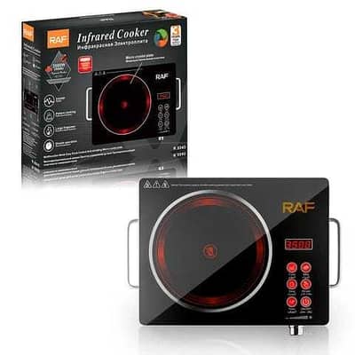 RAF Electric Stove – Glass Top | 3500W