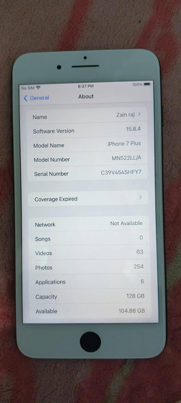 Apple iPhone 7 Plus 7