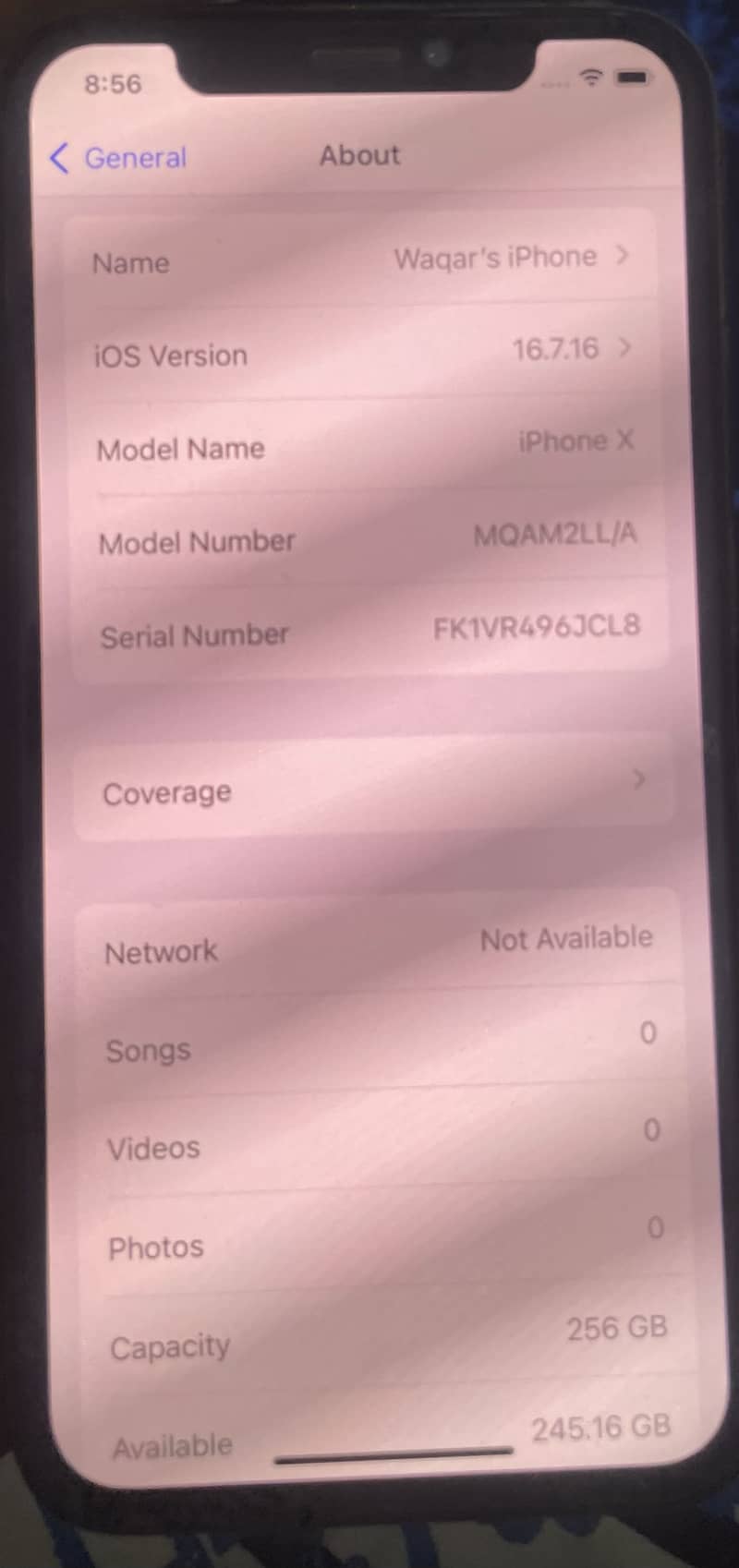 Apple iPhone X 7