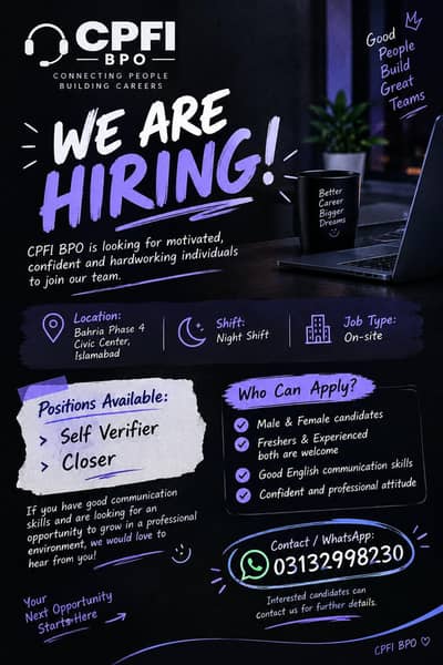 WE ARE HIRING AGENTS FOR CALL CENTER