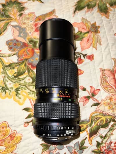 Quantaray Auto Zoom 80-205mm f/4.5 Multi-Coated Lens