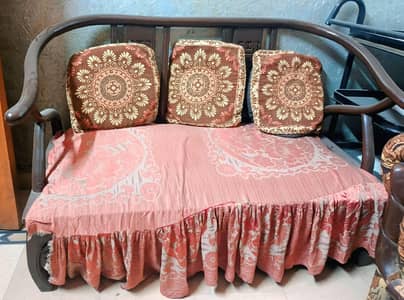 Premium Classic Sofa Set | 1 Double + 2 Single | Elegant Design