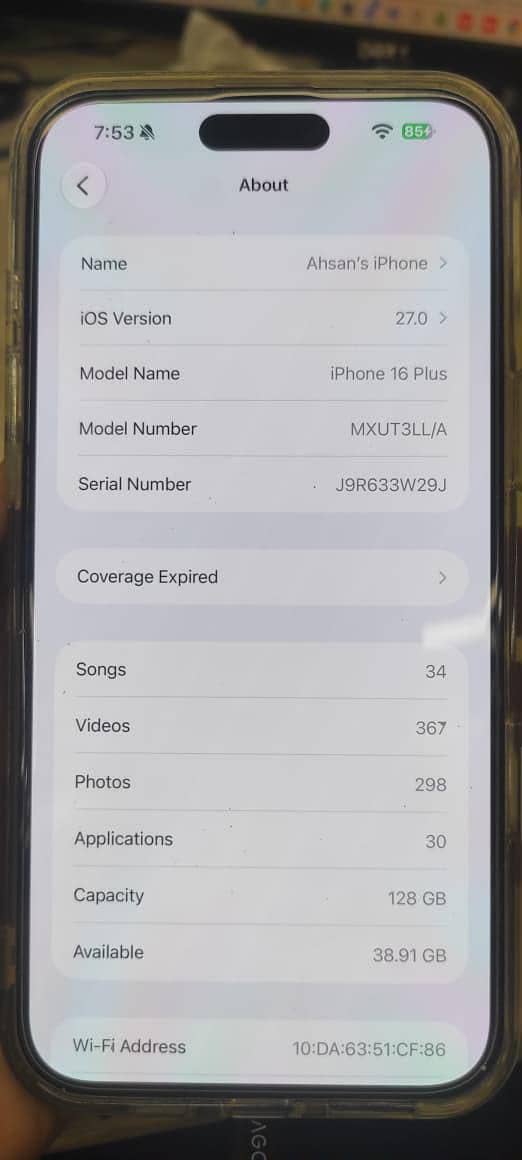 Apple iPhone 16 Plus 0