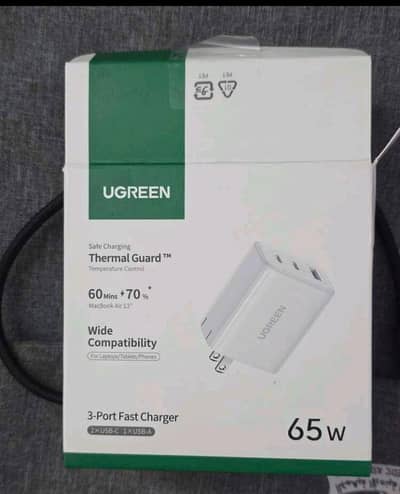 UGREEN 65W GaN Fast Charger for iPhone, Samsung, Mac & Laptops