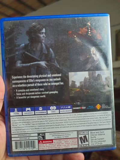 THE LAST OF US REMASTERED PS4