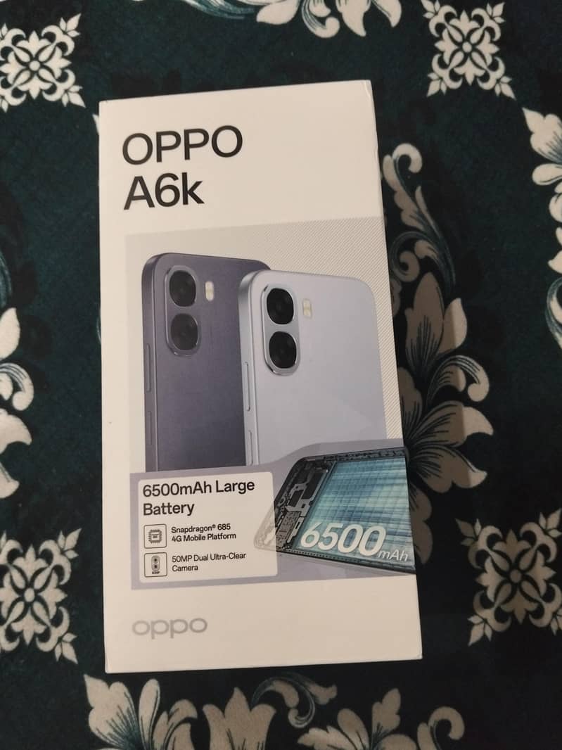 Oppo a6k 0
