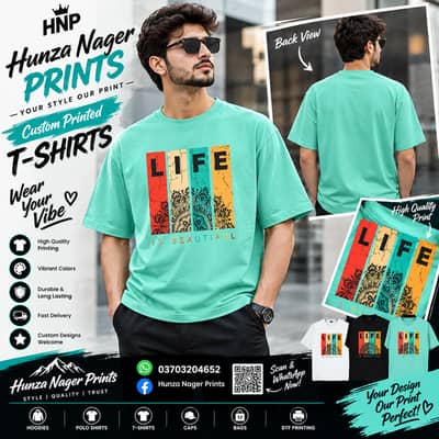 Custom Printed T-Shirts | Wear Your Vibes | Best Quality
