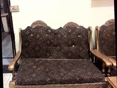 1,2,3 seater sofa set pure Tali ki lakri