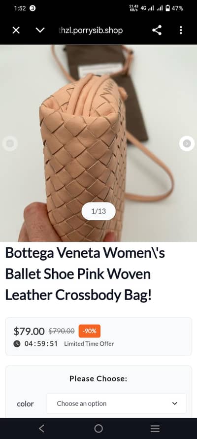 Bottega veneta original women bag