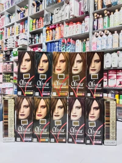 Olivia Hair colors all Numbers are  available
