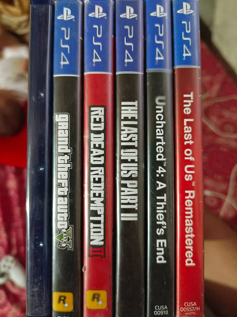 Ps4 CDs 0